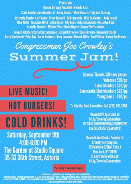 CROWLEY'S SUMMER JAM